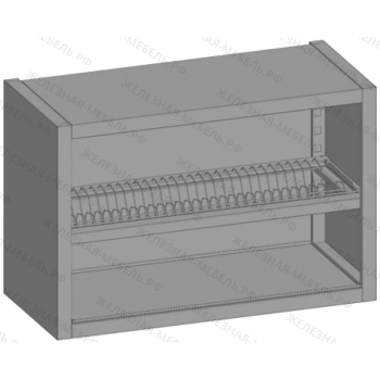 Полка навесная открытая ПНО-С-9/4