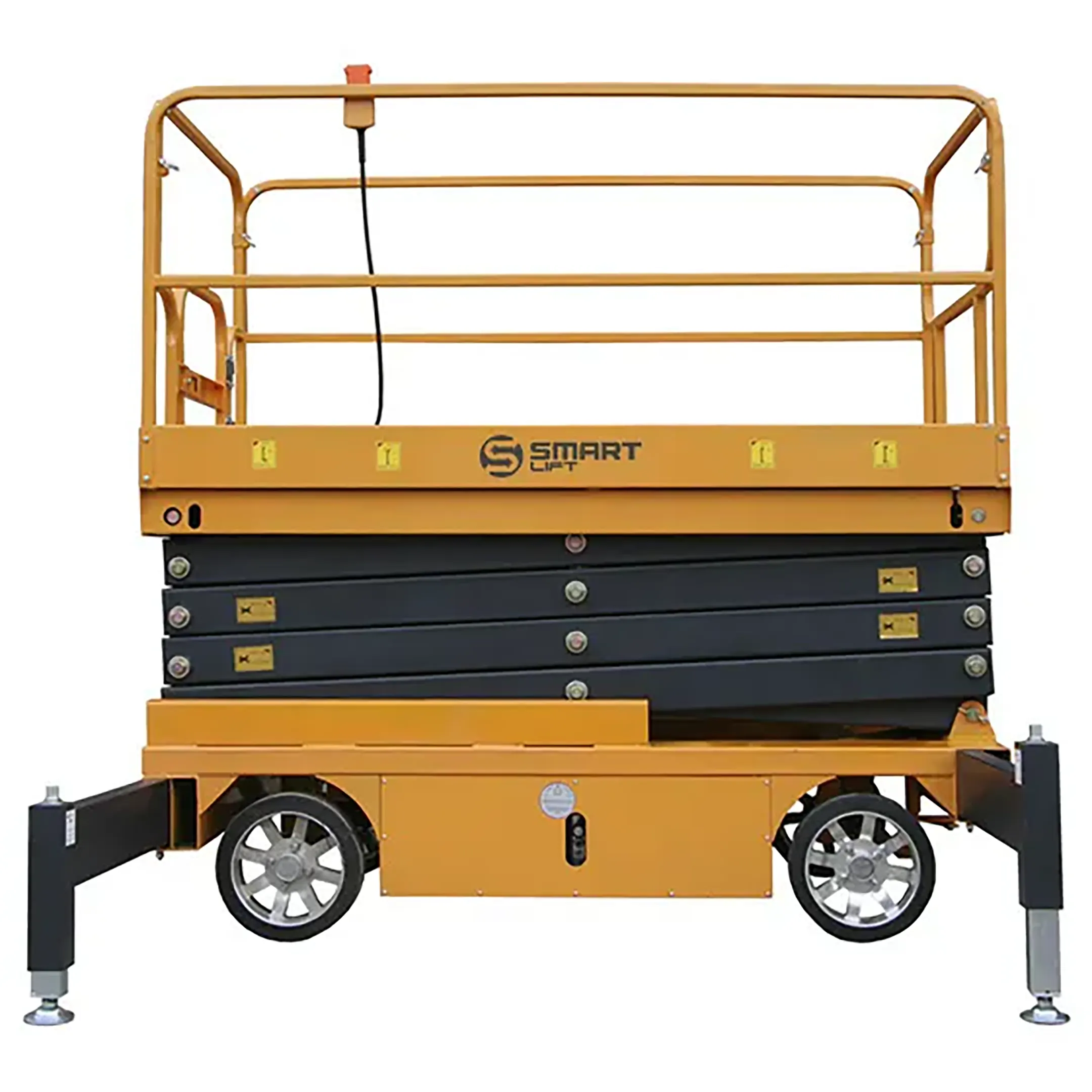 Подъемник ножничный несамоходный SMARTLIFT  SJY-0.5-9 (220В, 500 кг, 9 м)